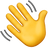 Waving Hand Emoji
